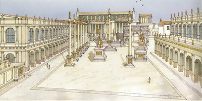 Imperial Forum. Rome by Fernando Aznar Cenamor